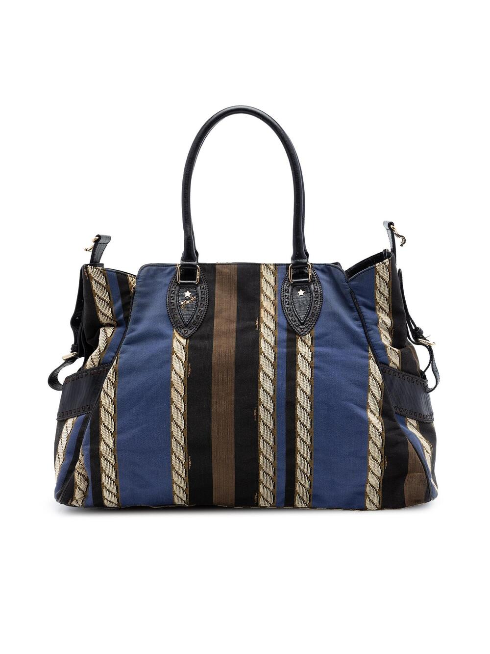 Fendi Large Pequin Canvas Etniko Du #338540F55B
